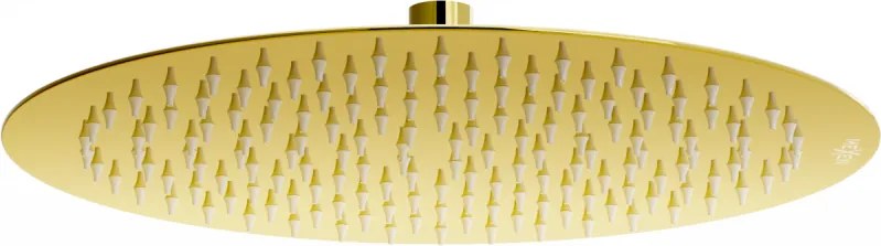 Mexen Slim hlavová sprcha 30 cm, zlatá - 79230-50