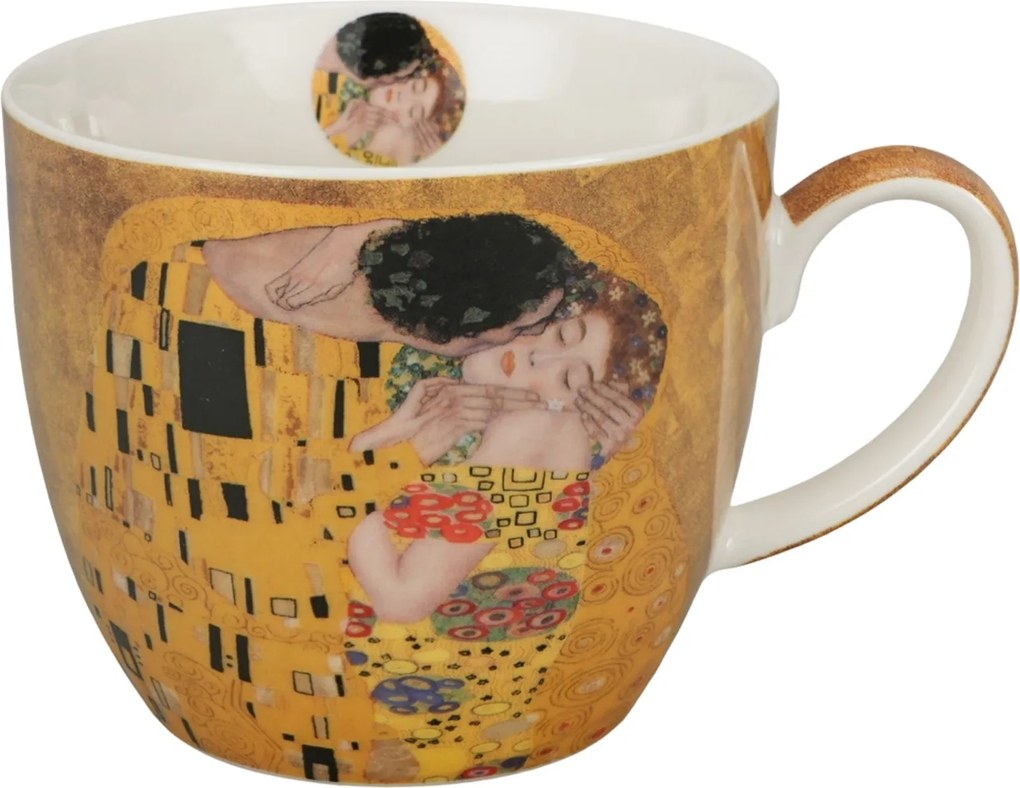 Porcelánový hrnček Klimt The Kiss 460 ml