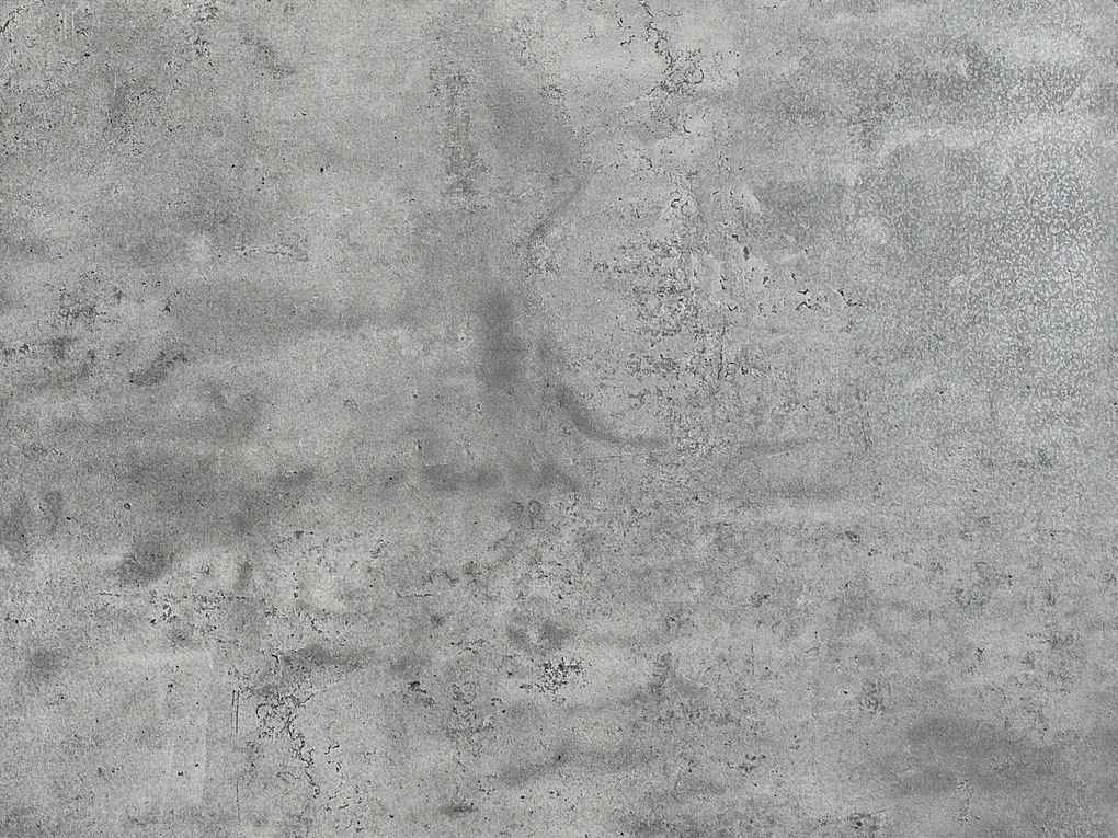 Jedálenský stôl s betónovým efektom 160 x 90 cm sivý PASADENA Beliani