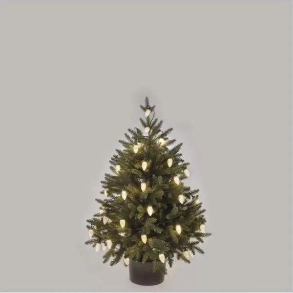 LED Vonkajšia vianočná reťaz 50xLED/8 funkcií 14,8 m IP44 teplá biela