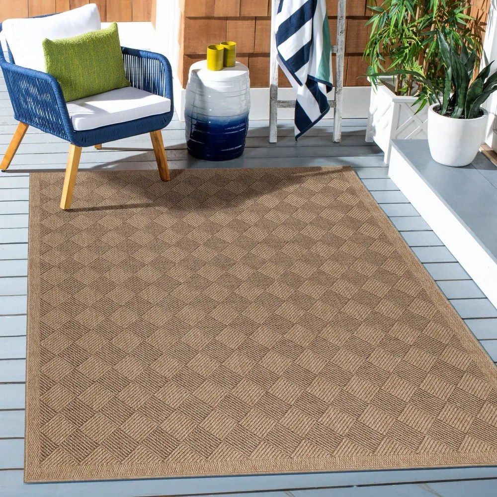 Vonkajší koberec v čierno-prírodnej farbe 120x170 cm Dhaka – Ayyildiz Carpets