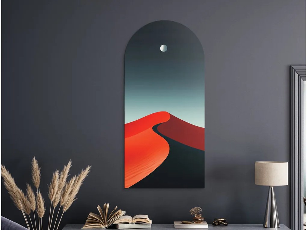 drevko | Obraz na stenu Červená piesková duna 80 x 38 cm
