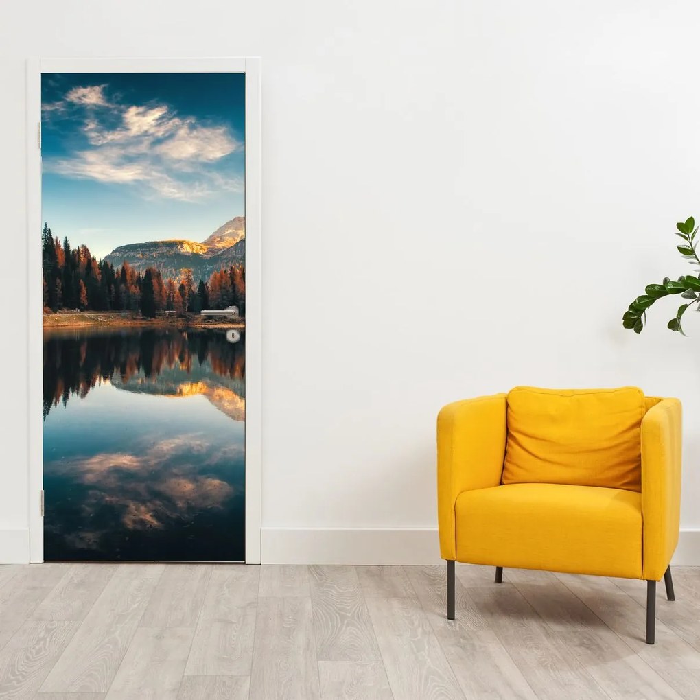 Fototapeta na dvere - Alpy (95x205cm)