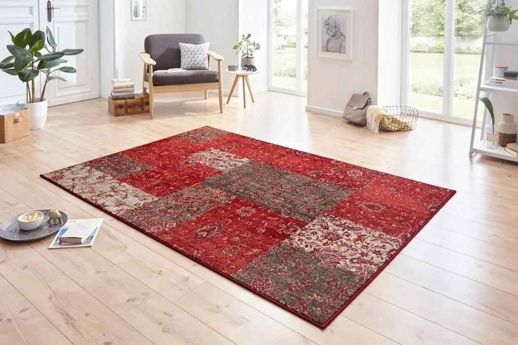 Hanse Home Collection koberce Kusový koberec Celebration 103464 Kiri Red Brown - 120x170 cm