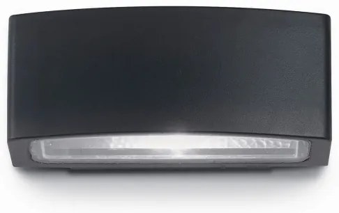 Ideal Lux - Vonkajšie nástenné svietidlo ANDROMEDA 1xE27/60W/230V IP55 čierna