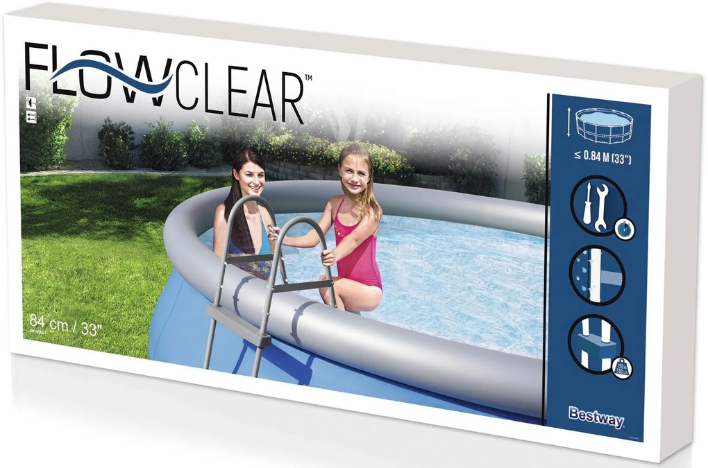 BESTWAY Flowclear Schodíky k bazénu 84 cm 58430
