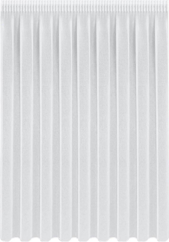 ZÁCLONA NA PÁSKE ELPIDIA 350X250 CM BIELA