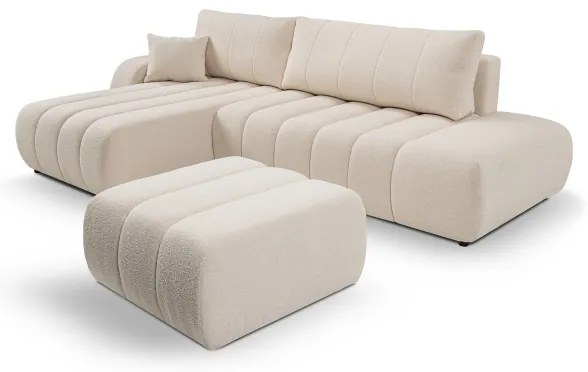 Taburet DESIO 82x75 cm béžový