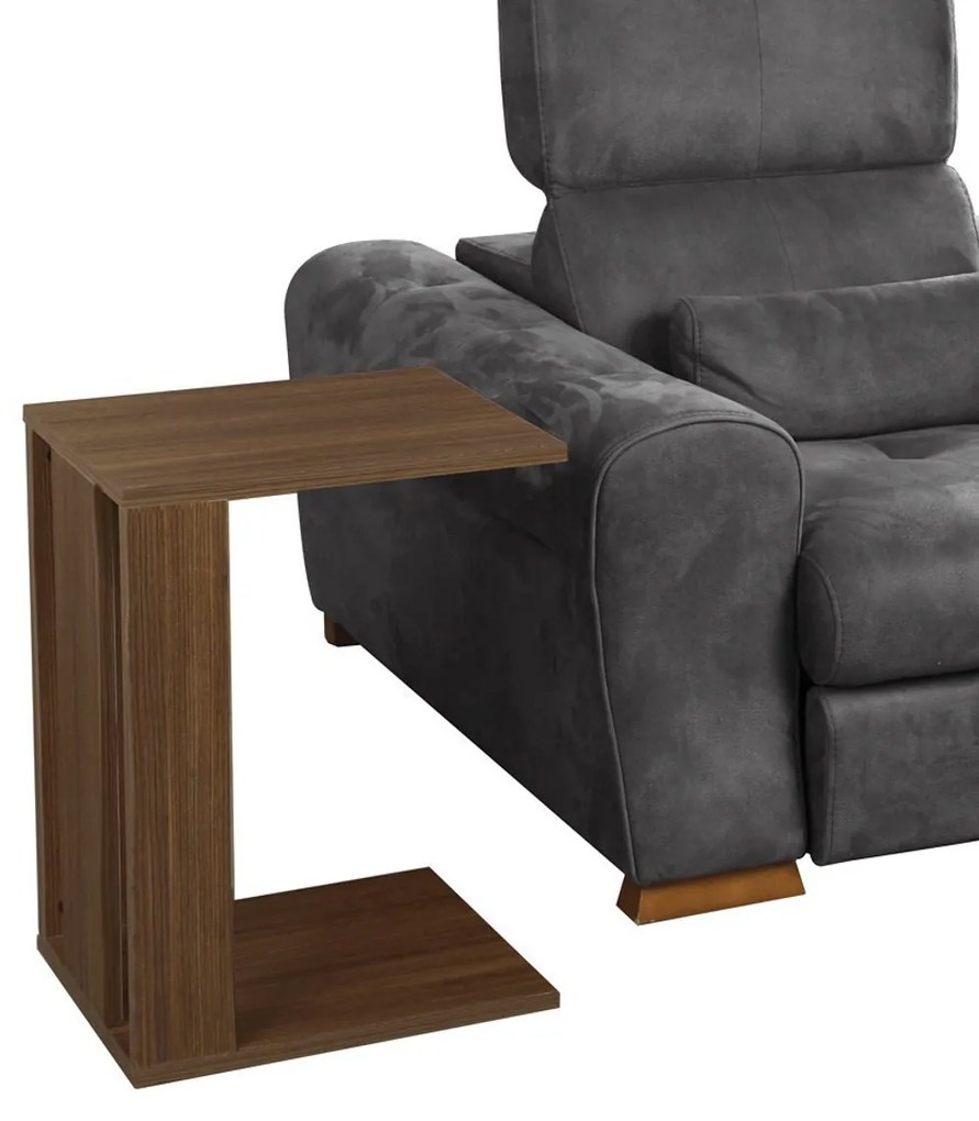 Odkladací stolík Single Walnut