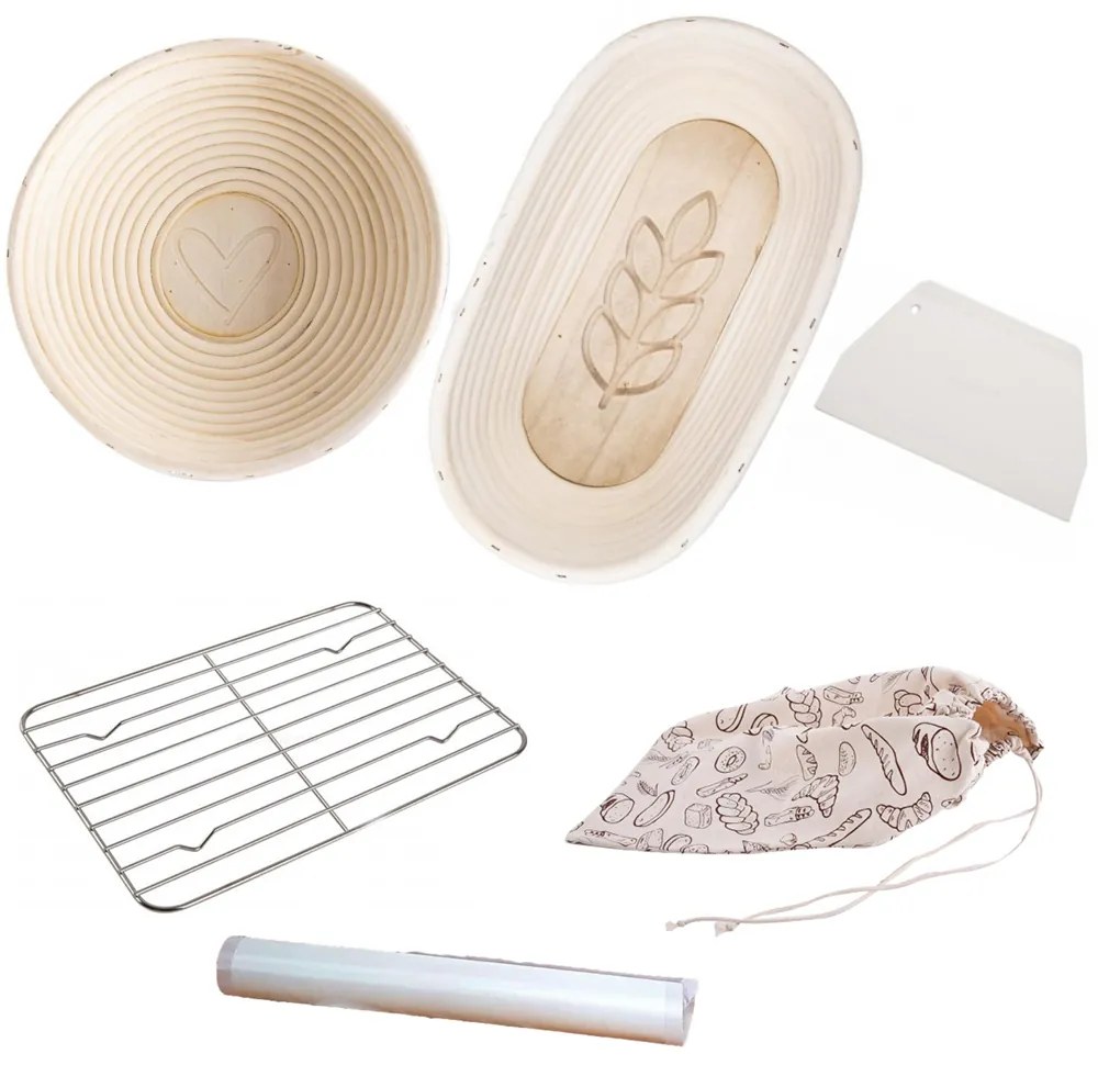 Set na pečenie chleba, 7 ks