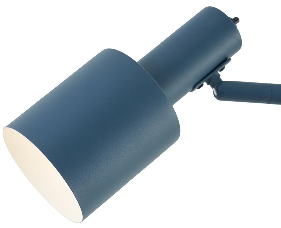 Moderná stojaca lampa modrá 2-svetelná - Stijn