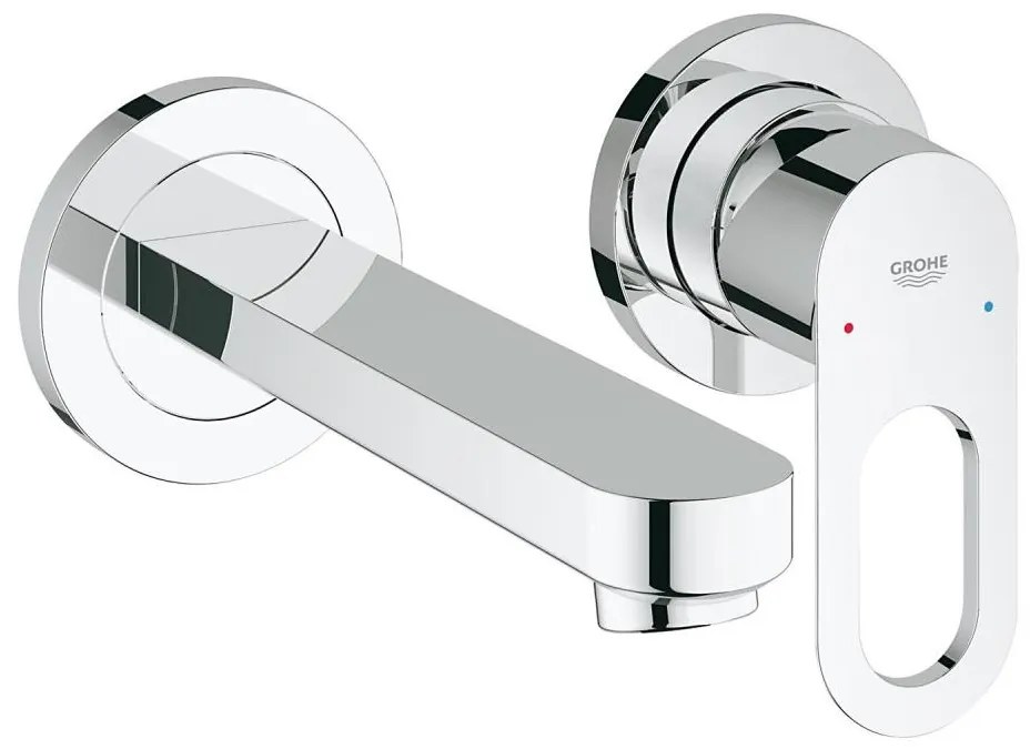 GROHE 20289000 - Umývadlová dvojotvorová batéria BAULOOP 110 mm lesklý chróm