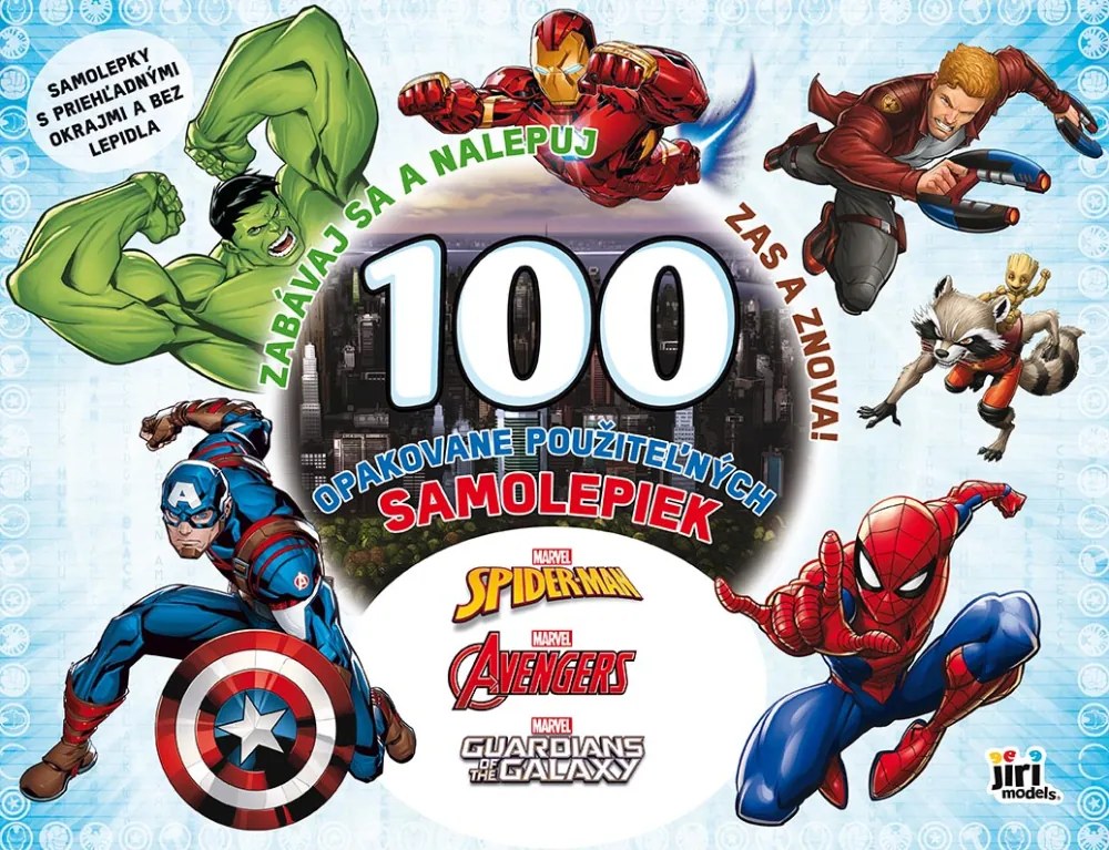 Samolepková knižka MARVEL 4015-4