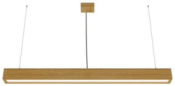 APLED - LED Luster na lanku LOOK LED/36W/230V 4000K 120 cm dub