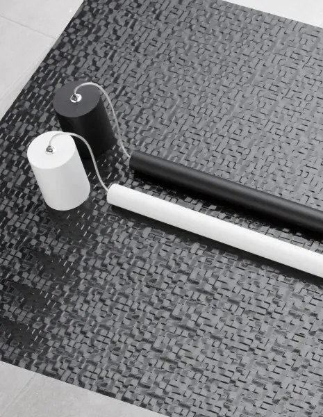 Moderný luster Ultrathin 25 čierne