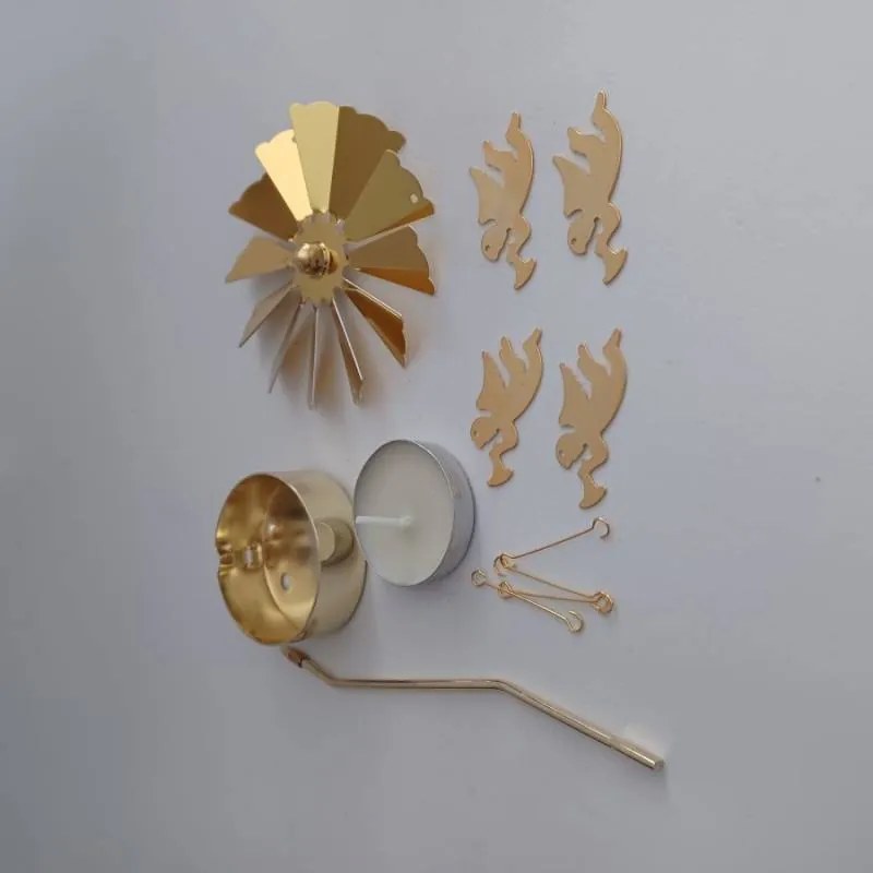 DECOLED Anjelský prsteň, 8 x 13 cm, anjeli, zlato