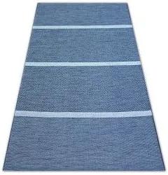 styldomova Šnúrkový koberec sizal color 47011/309 pásy modrý