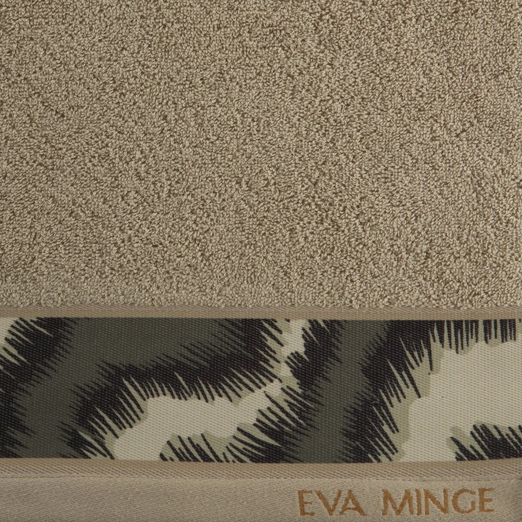 BAVLNENÝ UTERÁK EVA MINGE24 SADA 6KS 50X90 CM BÉŽOVÁ