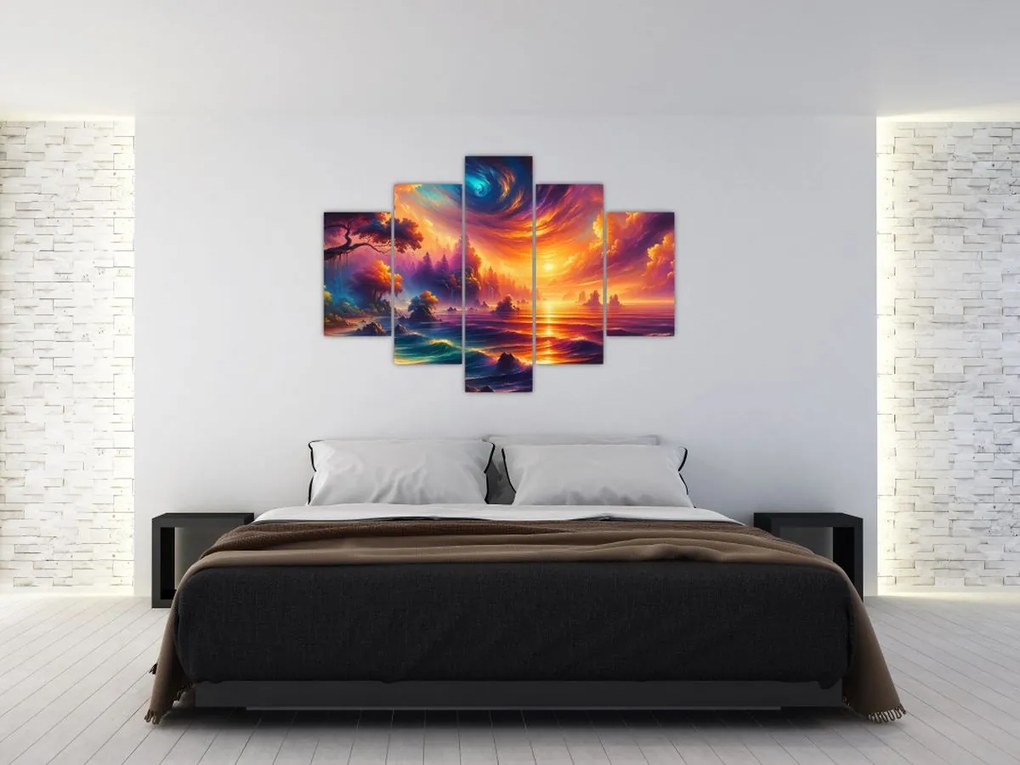 Obraz - Magický svet (150x105 cm)