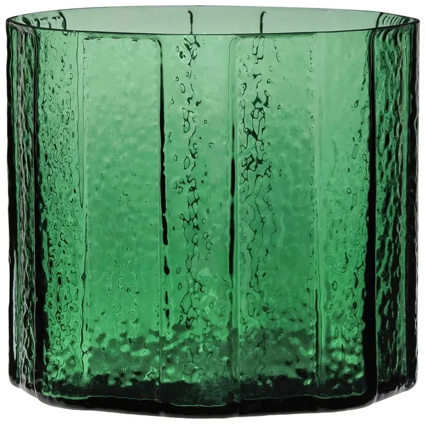 Sklenená ručne vyrobená váza Emerald - Hübsch