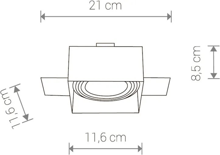 Svietidlo Nowodvorski MOD PLUS WHITE  9408