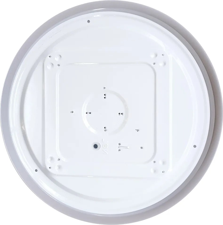 Stropné LED svietidlo Melo, 1x LED 36w, 3000-6000k, b, RGB, (fi 39 cm), s ovládačom
