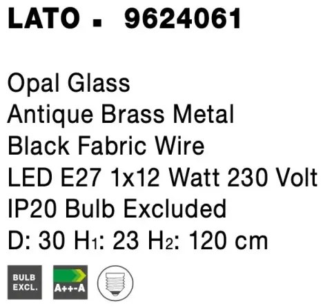 Retro luster Lato 30 zlaté