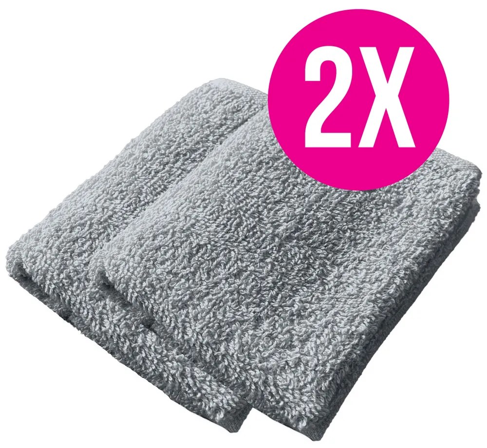 2x froté uterák Homa RIAN GREY 30x50 cm