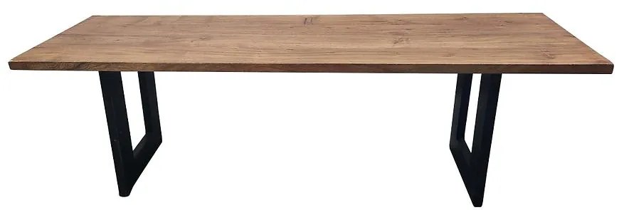 Konferenčný stolík Luca akácia/čierna