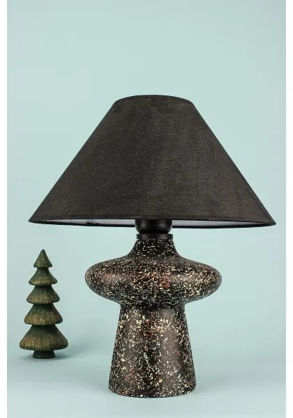 Stolná lampa RAMZES 1xE27/40W/230V čierna