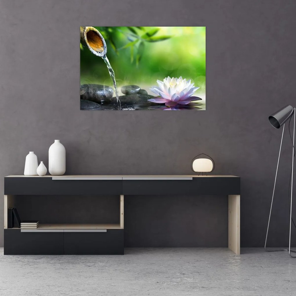 Obraz - Lotus (90x60 cm)