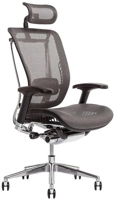 OFFICE PRO Kancelárska stolička LACERTA antracit šedá