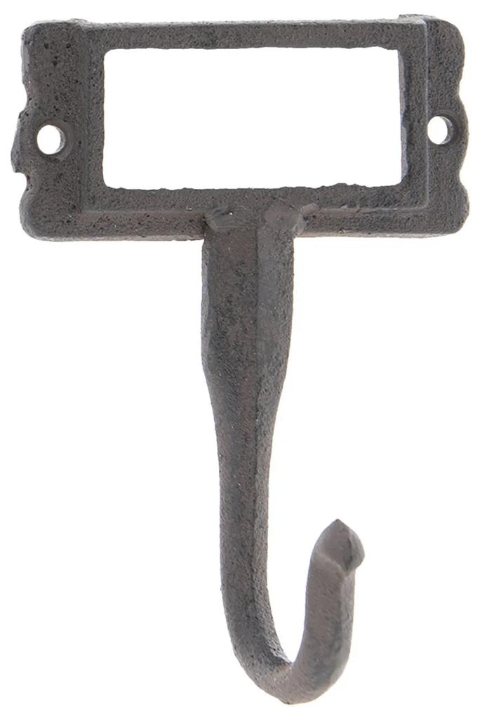 Kovový háčik v tvare retro kľúča - 9 * 5 * 12 cm