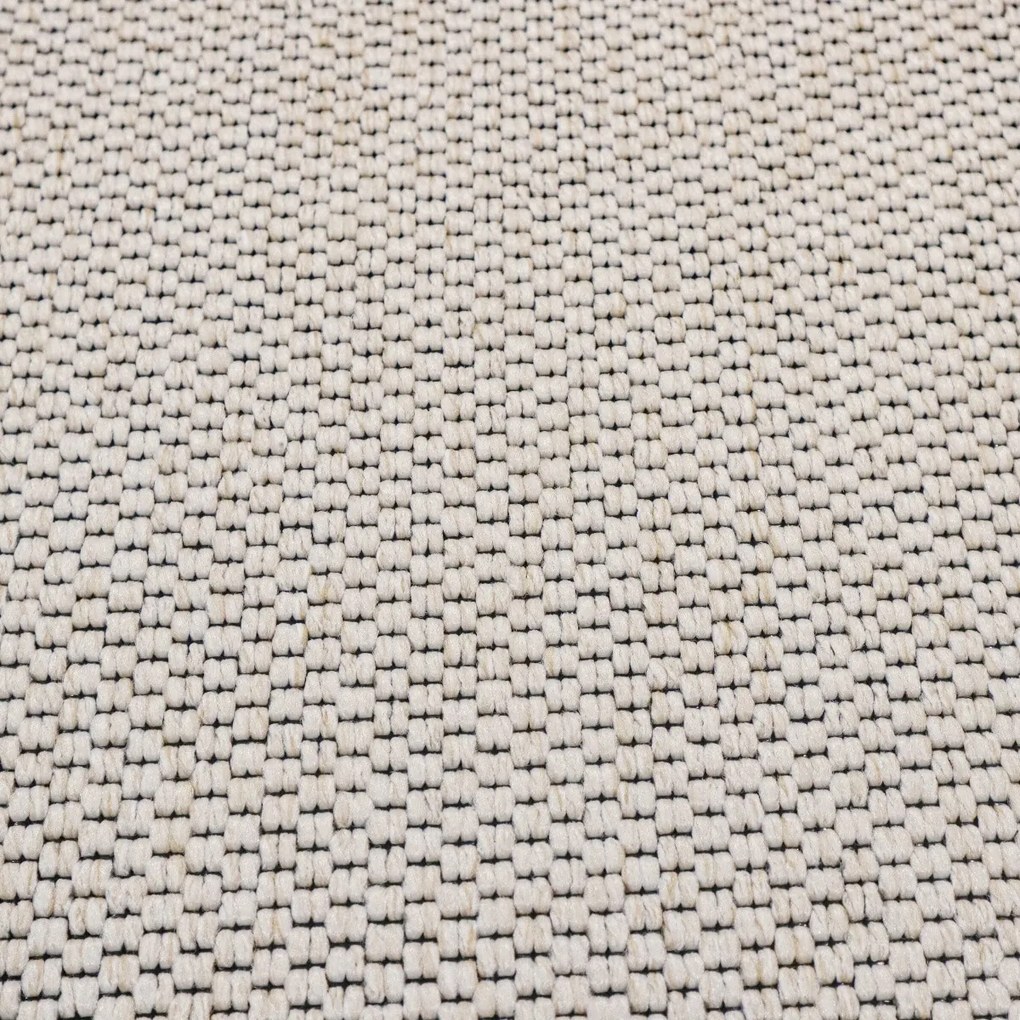 Timzo 80x80 (priemer) kruh Kusový koberec Nature cream kruh, béžová, chodba / predsieň