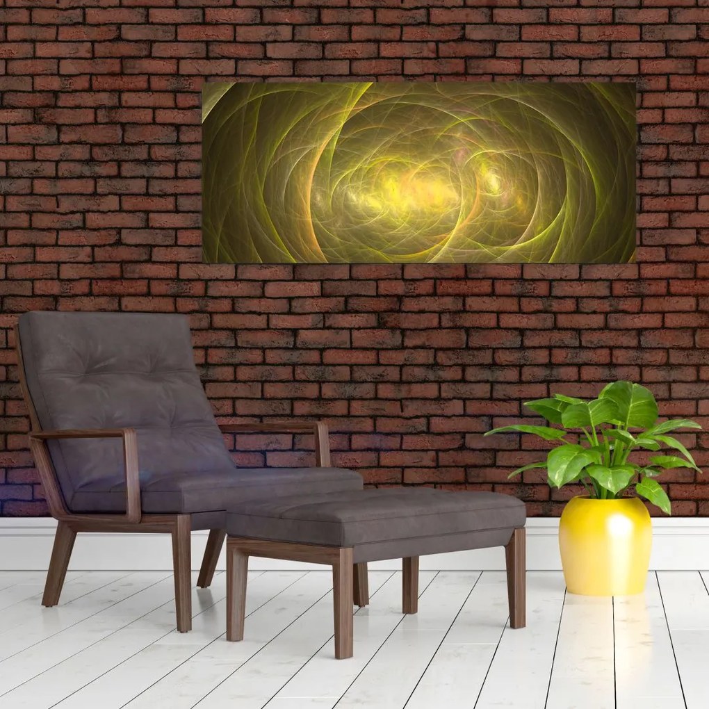 Moderný abstraktný obraz (120x50 cm)