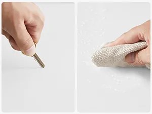 Toaletný stolík Vasagle Berny 90 cm so zrkadlom a LED osvetlením biely