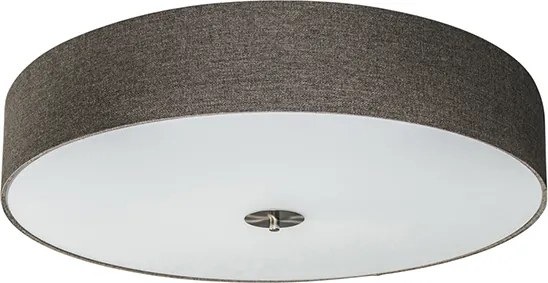 Rustikálne stropné svietidlo taupe 70 cm - Drum Jute