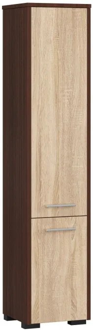 Kúpeľňová skrinka FIN 30 2D wenge / sonoma