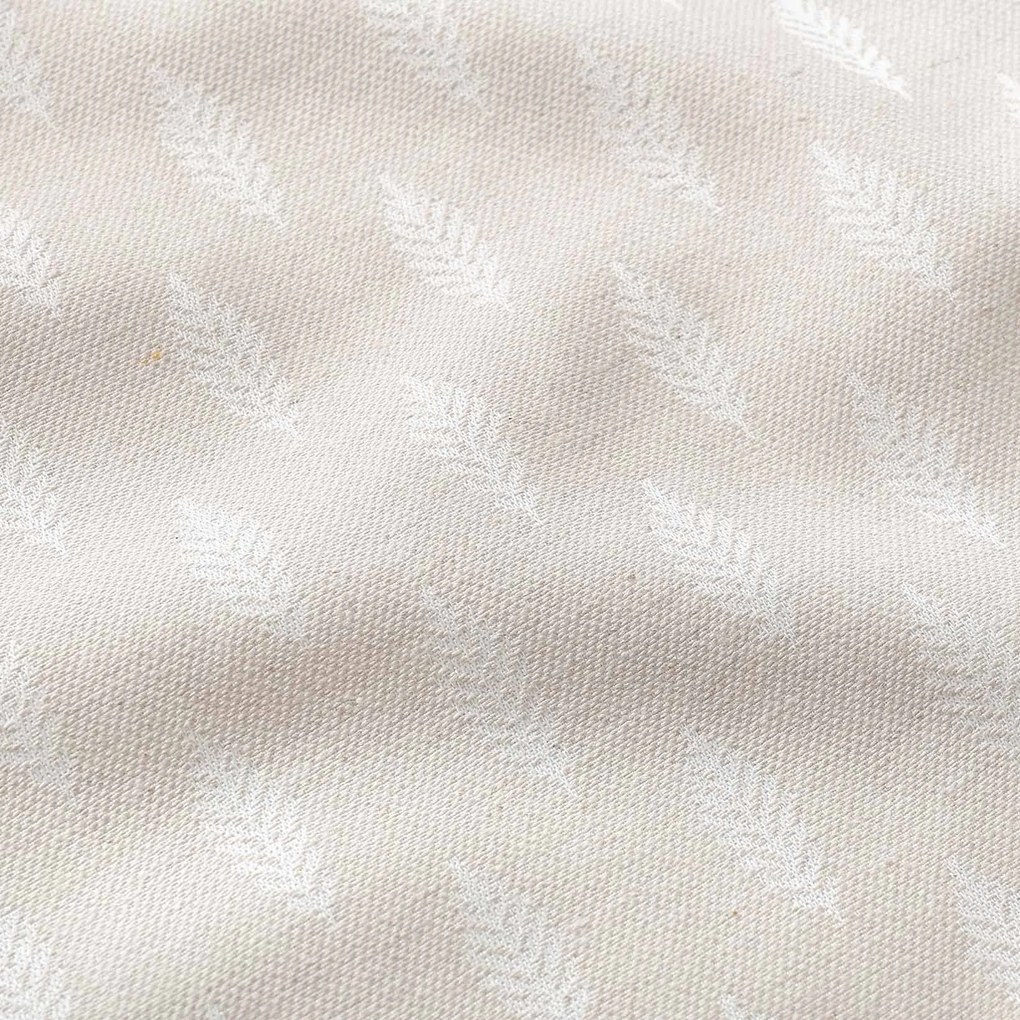 Goldea okrúhly obrus natura – vetvičky na režnej Ø 150 cm