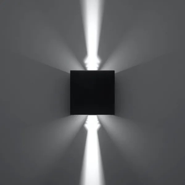 LED Vonkajšie nástenné svietidlo LUCA LED/6W/230V IP54