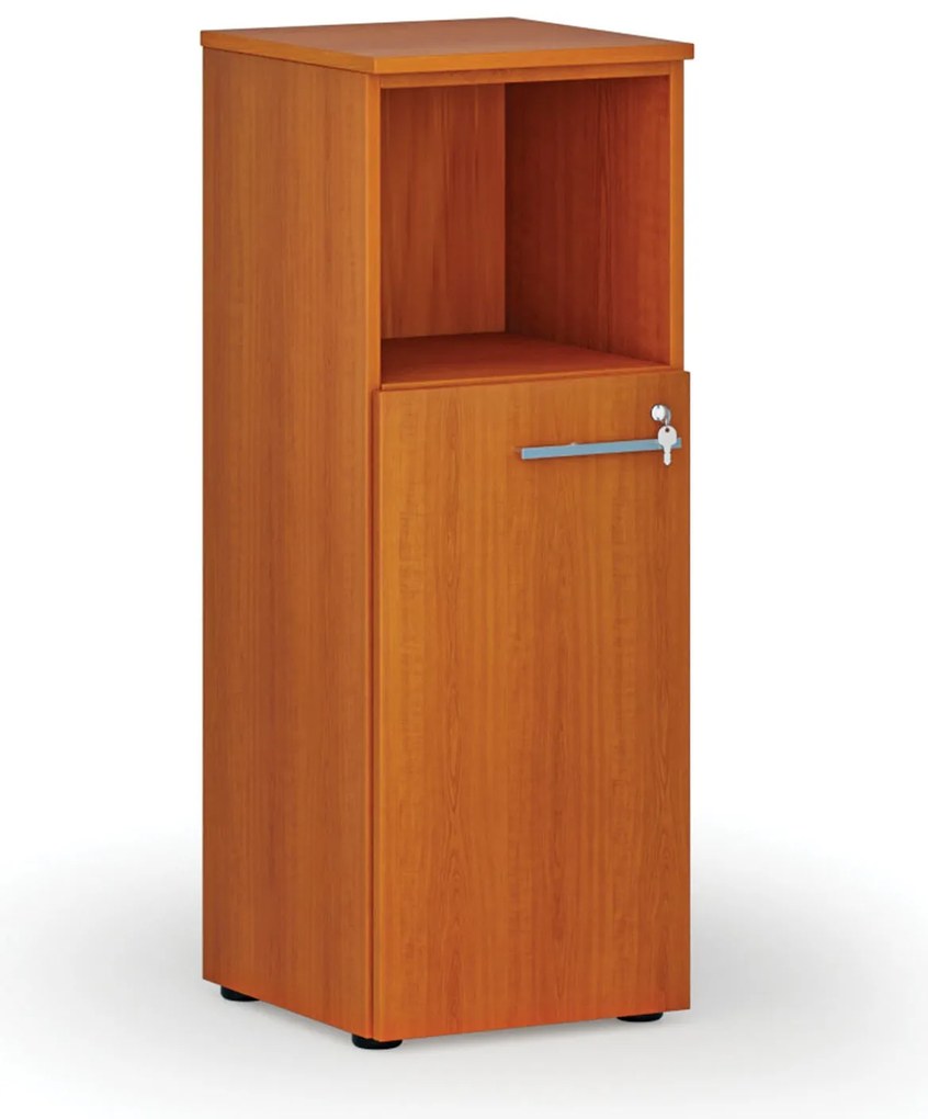Kombinovaná kancelárska skriňa PRIMO WOOD, 400 x 420 x 1087 mm, čerešňa