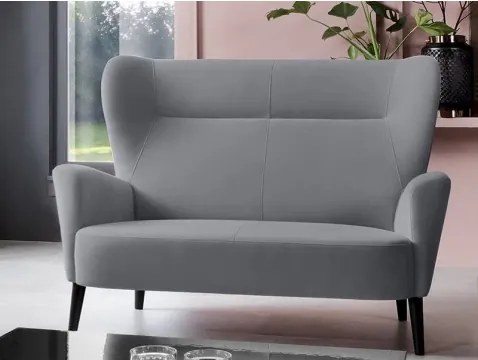 Dvojmiestna pohovka Next, šedá látka%