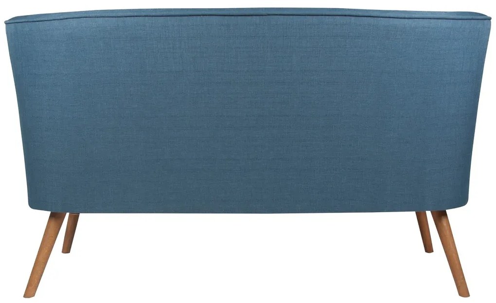 Dizajnová pohovka Verena 141 cm modrá