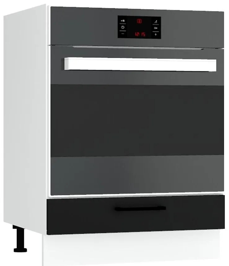 Kuchynská skrinka Max Dk60 čierna