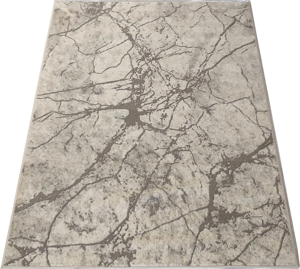 DY Béžový abstraktný koberec Vista 07 Rozmer: 240x330 cm