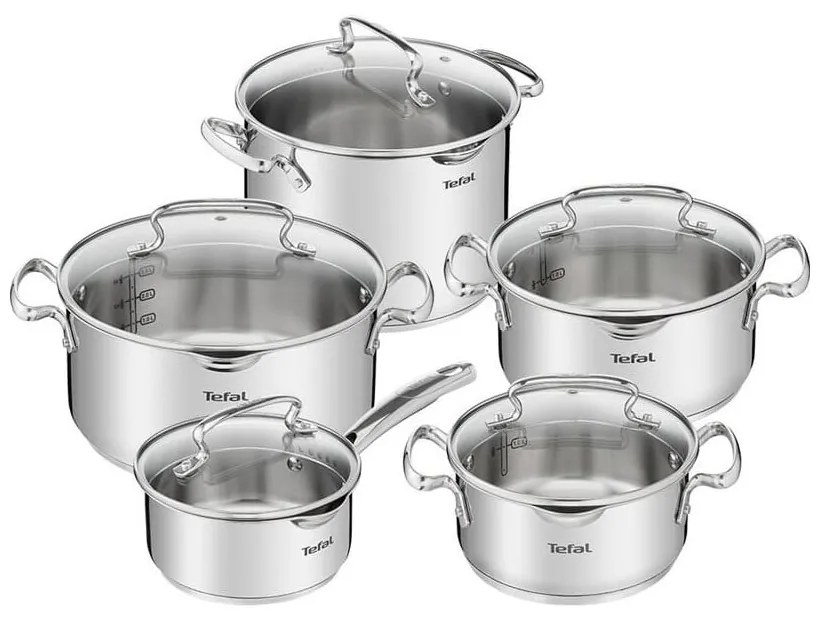 Antikoro súprava riadu 10 ks DUETTO+ G719SA55 – Tefal