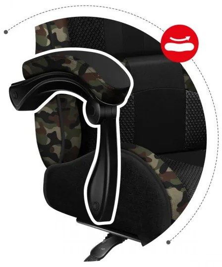 Herná stolička Force - 4.7 Camo Mesh