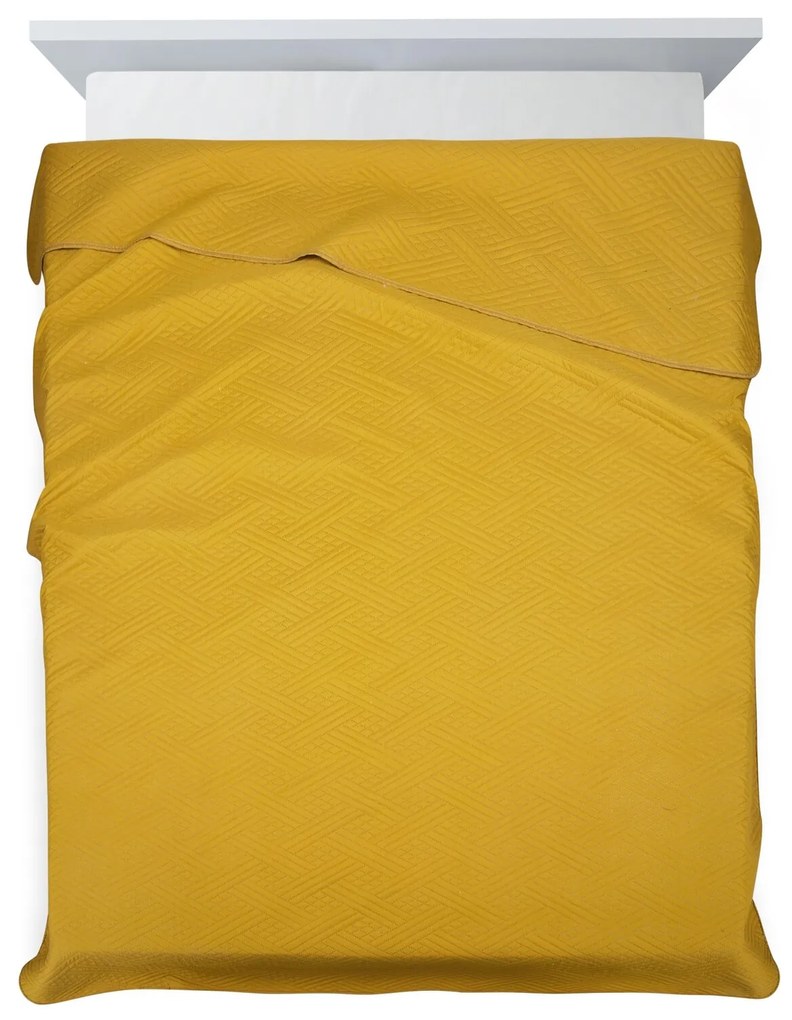 PREHOZ NA POSTEĽ BONI4 110X210 CM HORČICOVÝ