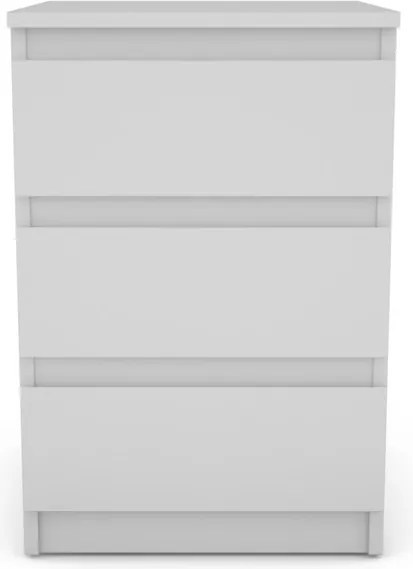 Skrinka/vysoký nočný stolík Carlos 403S, biela