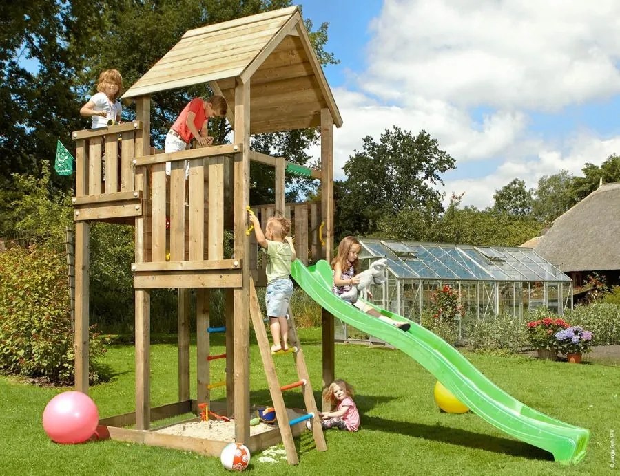 Detské ihrisko Jungle Palace so šmýkalkou
